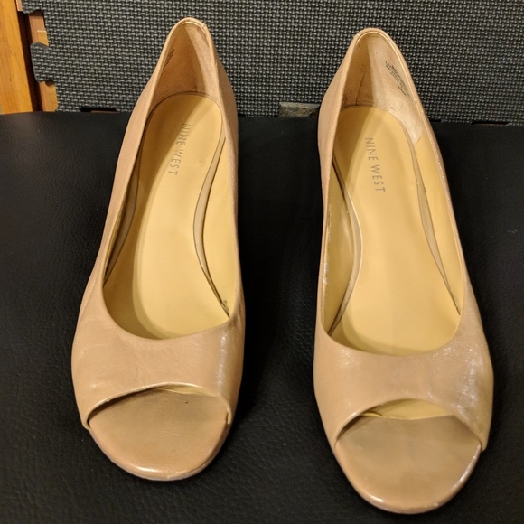 Nine West Shoes - Nine West peep-toe wedges